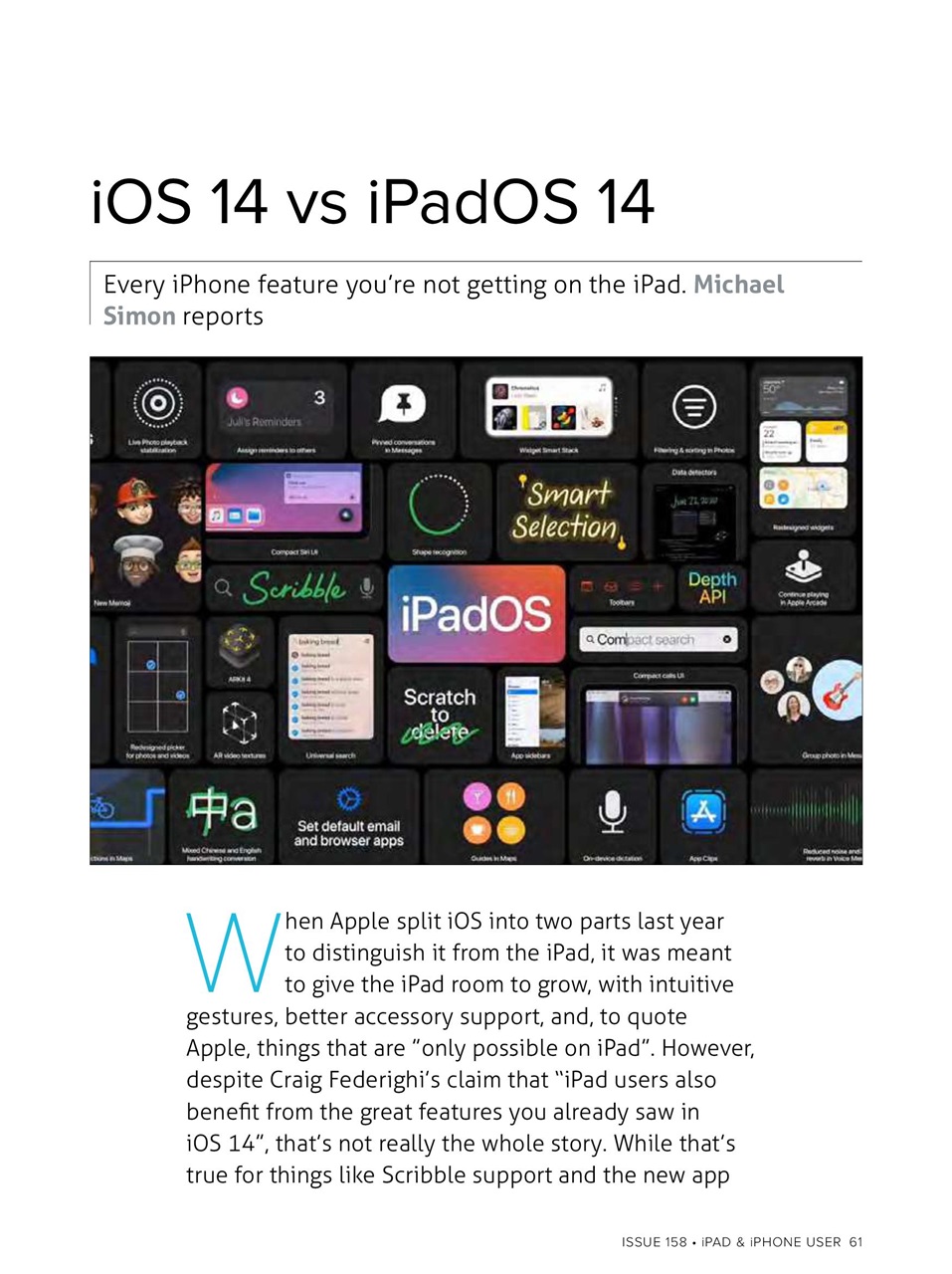 iPad and iPhone User Preview Pages