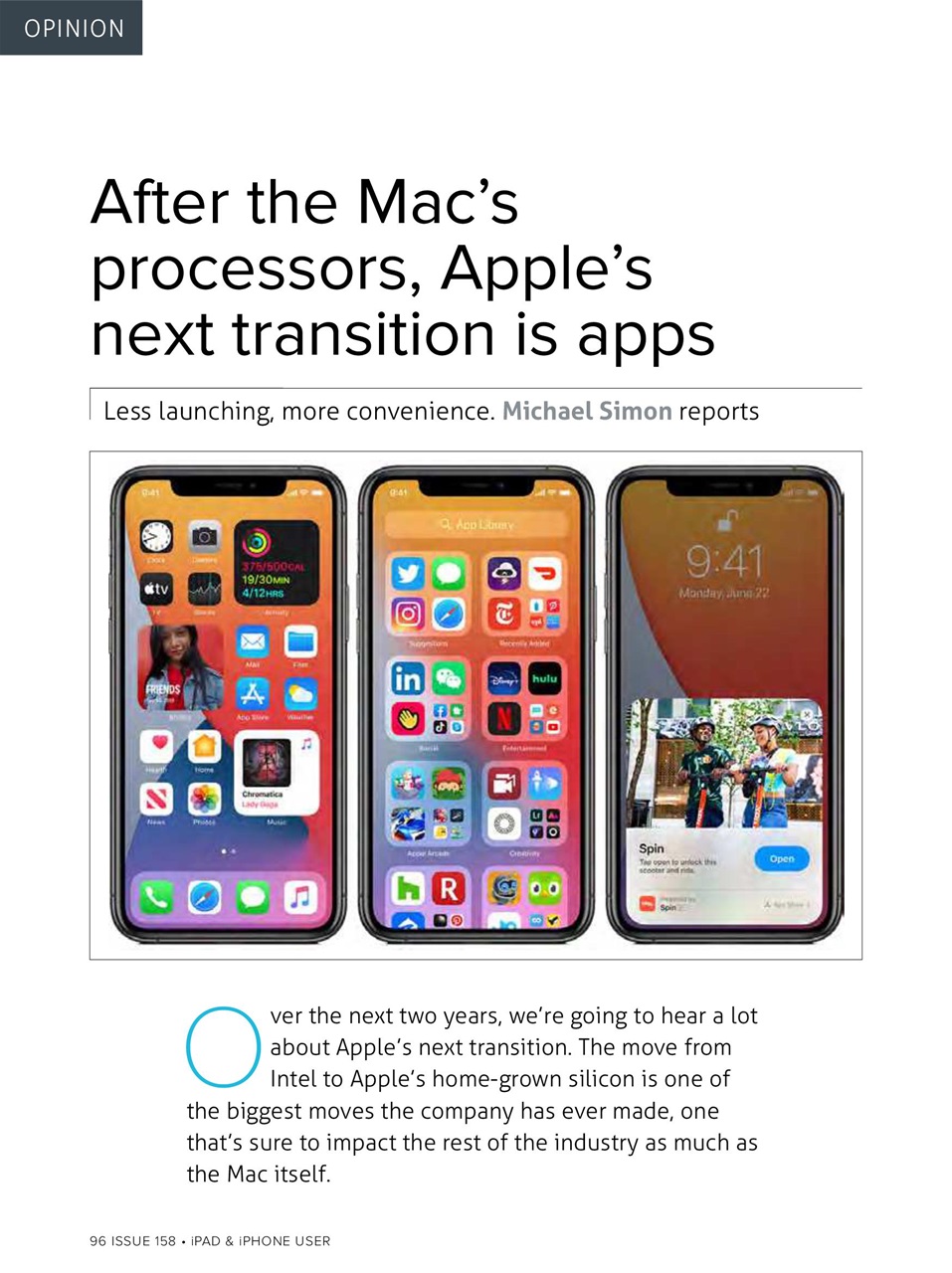 iPad and iPhone User Preview Pages