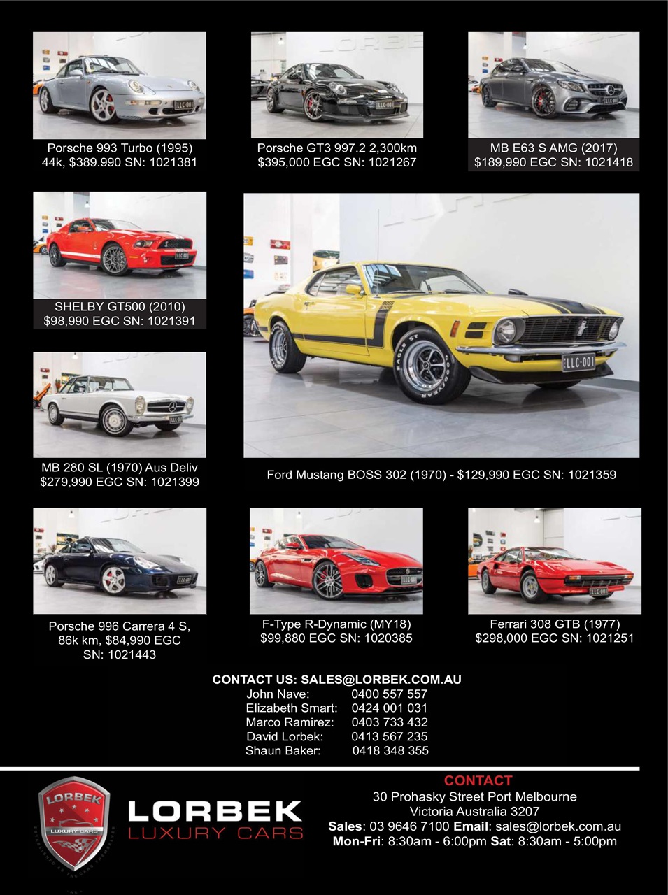 JUST CARS Preview Pages