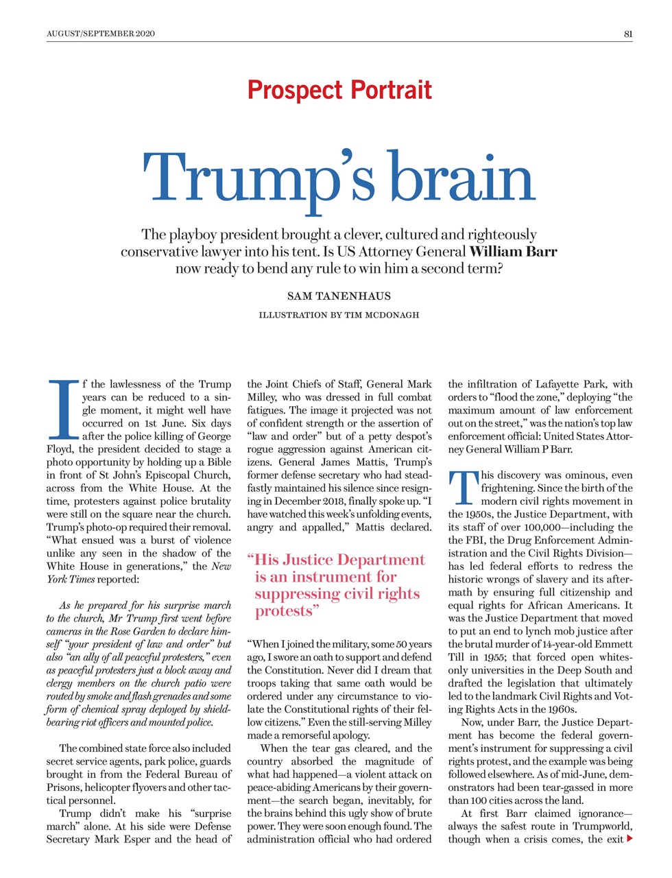 Prospect Magazine Preview Pages