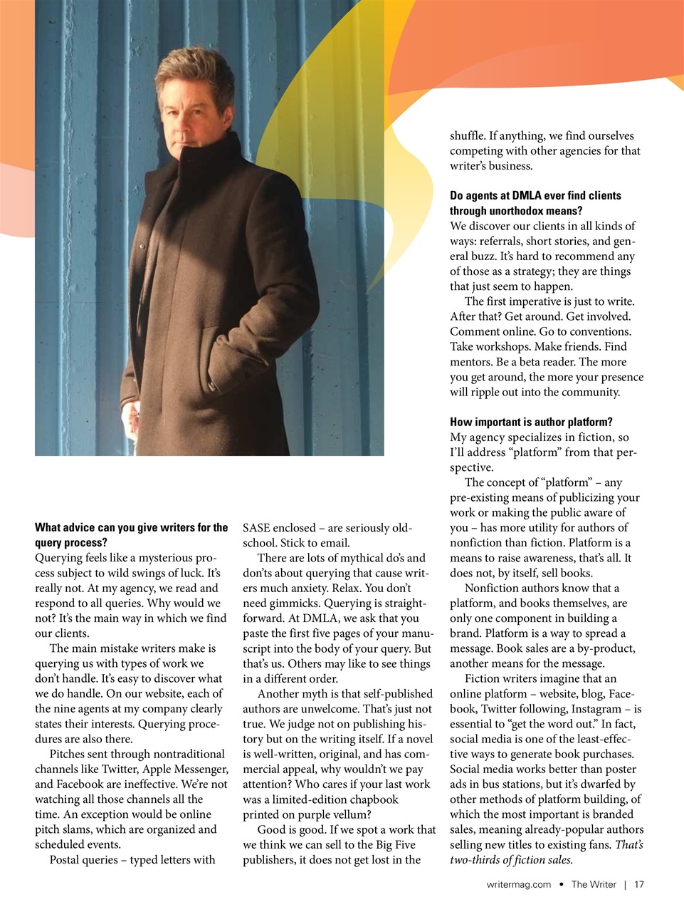 The Writer Preview Pages