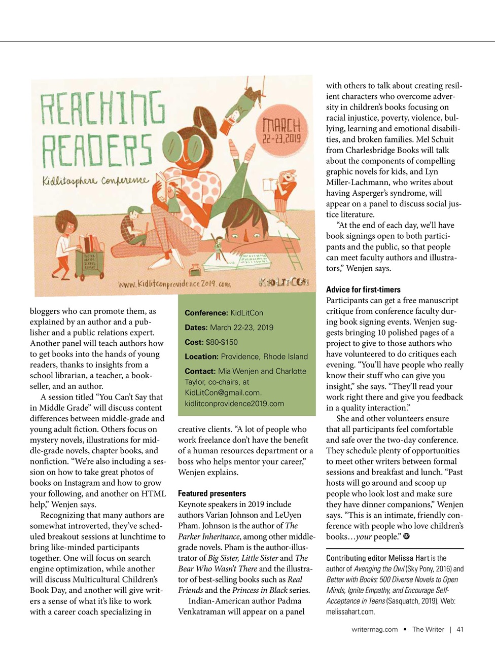 The Writer Preview Pages