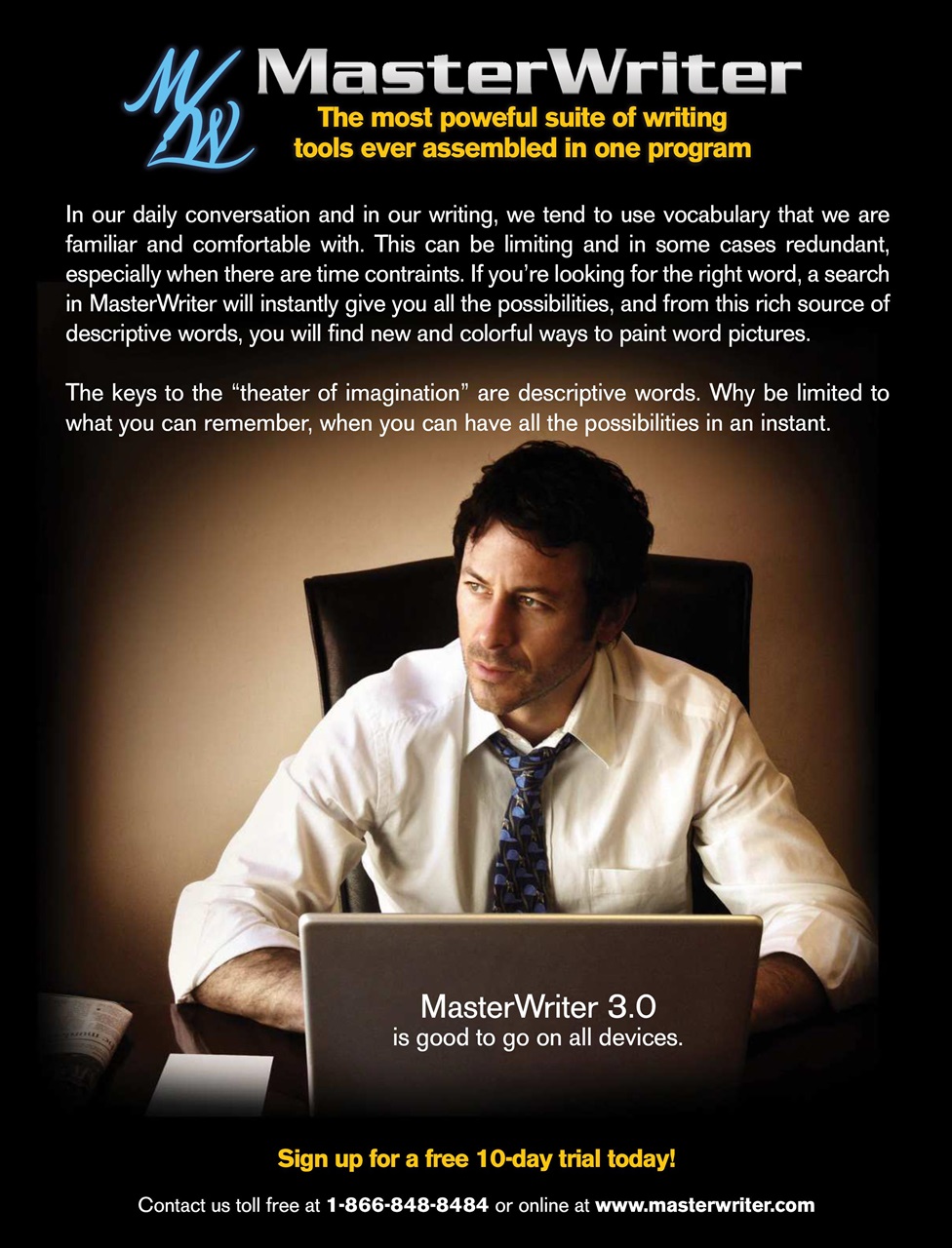 The Writer Preview Pages