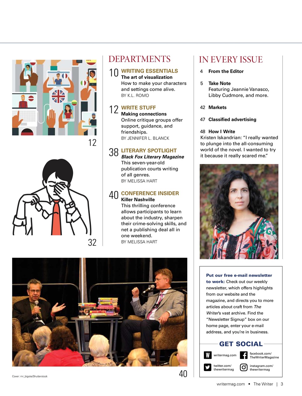 The Writer Preview Pages