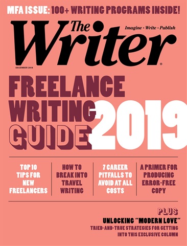 The Writer issue December 2018
