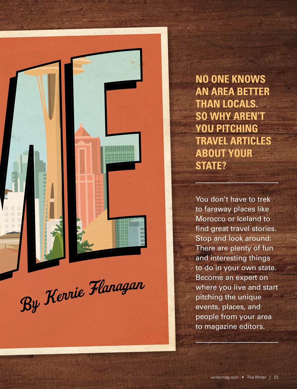 The Writer Preview Pages