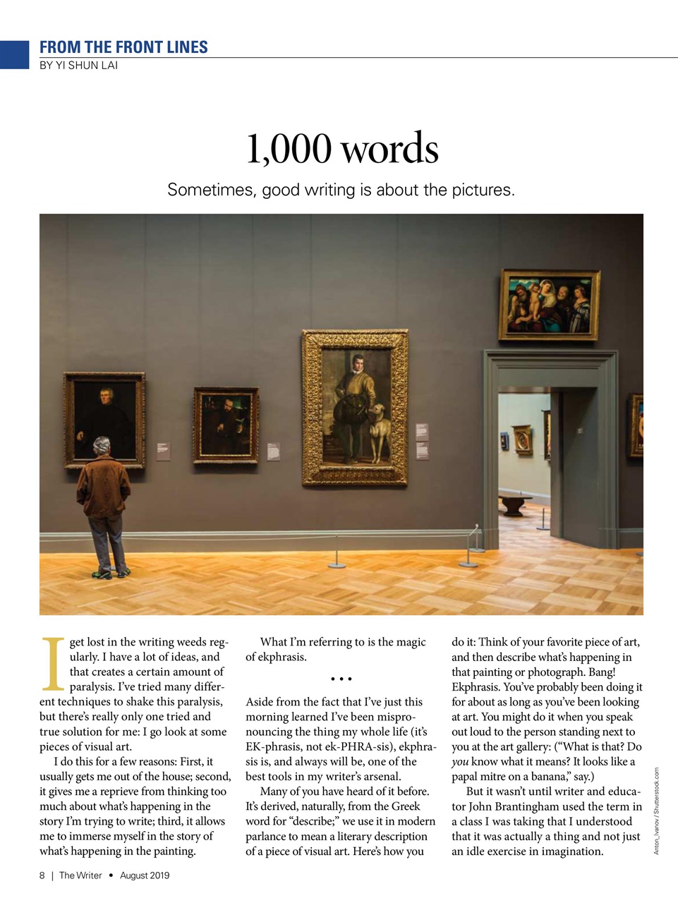 The Writer Preview Pages