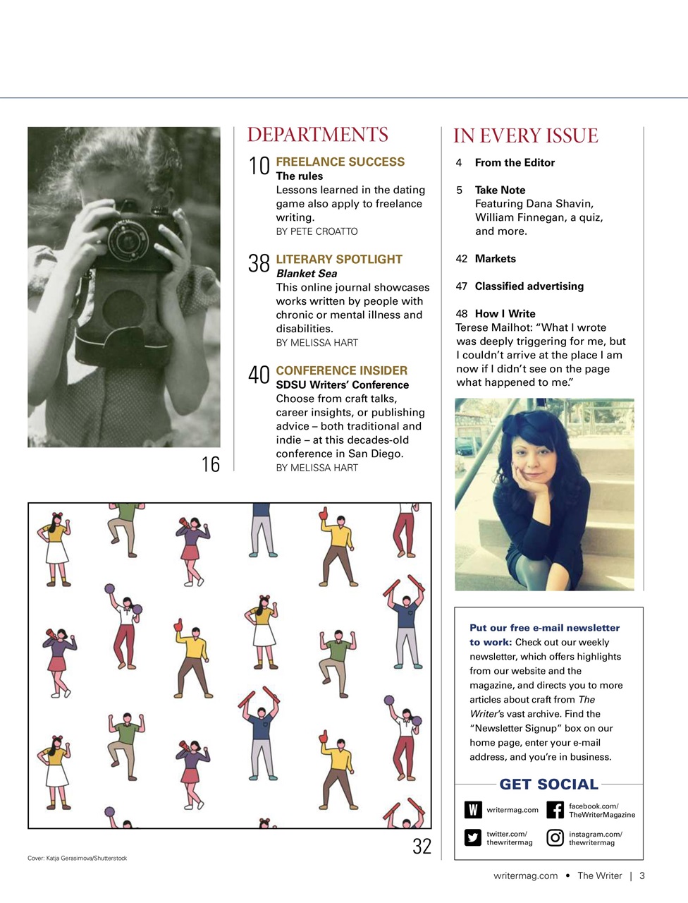 The Writer Preview Pages