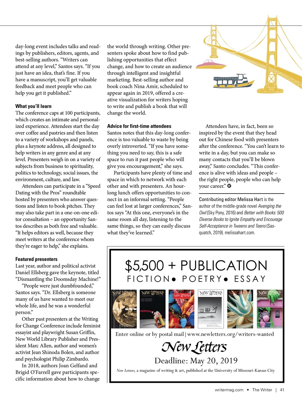 The Writer Preview Pages