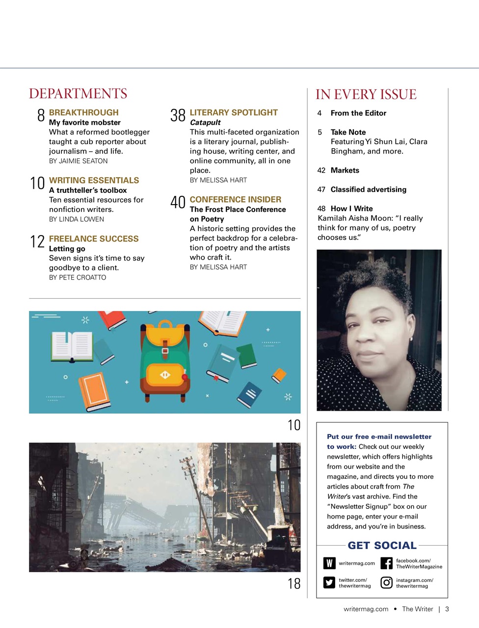 The Writer Preview Pages