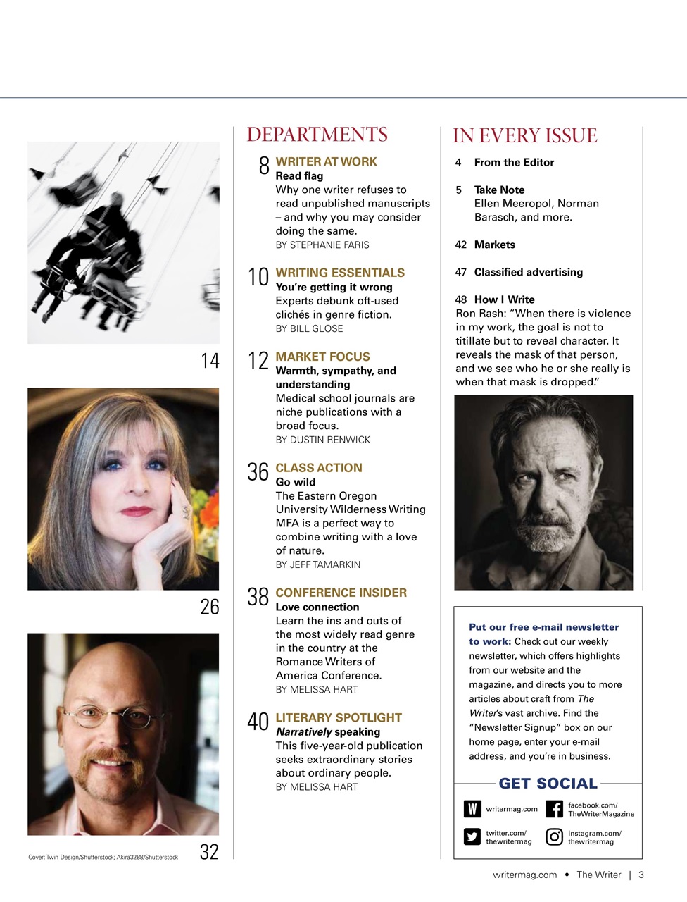 The Writer Preview Pages