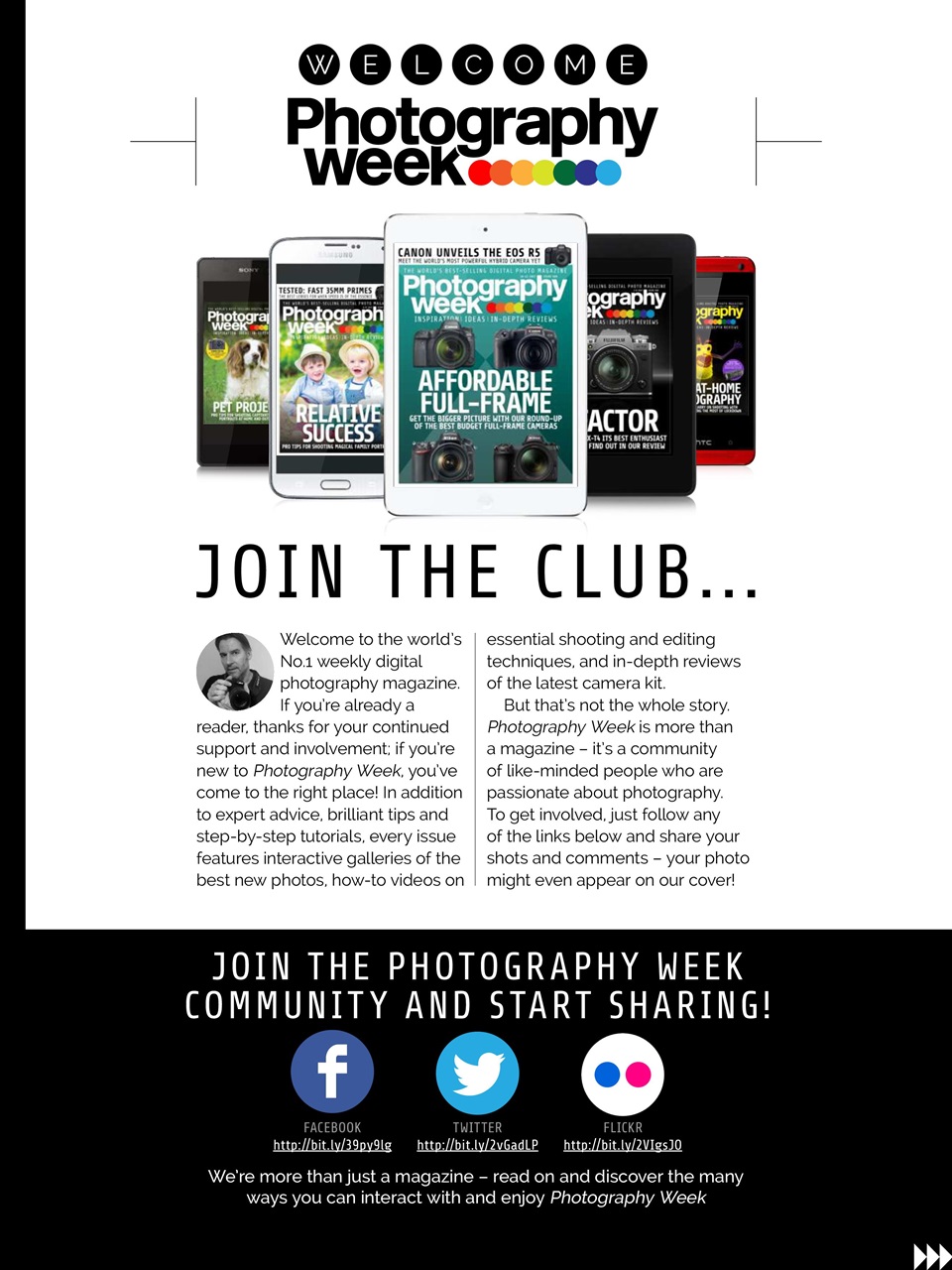 Photography Week Preview Pages