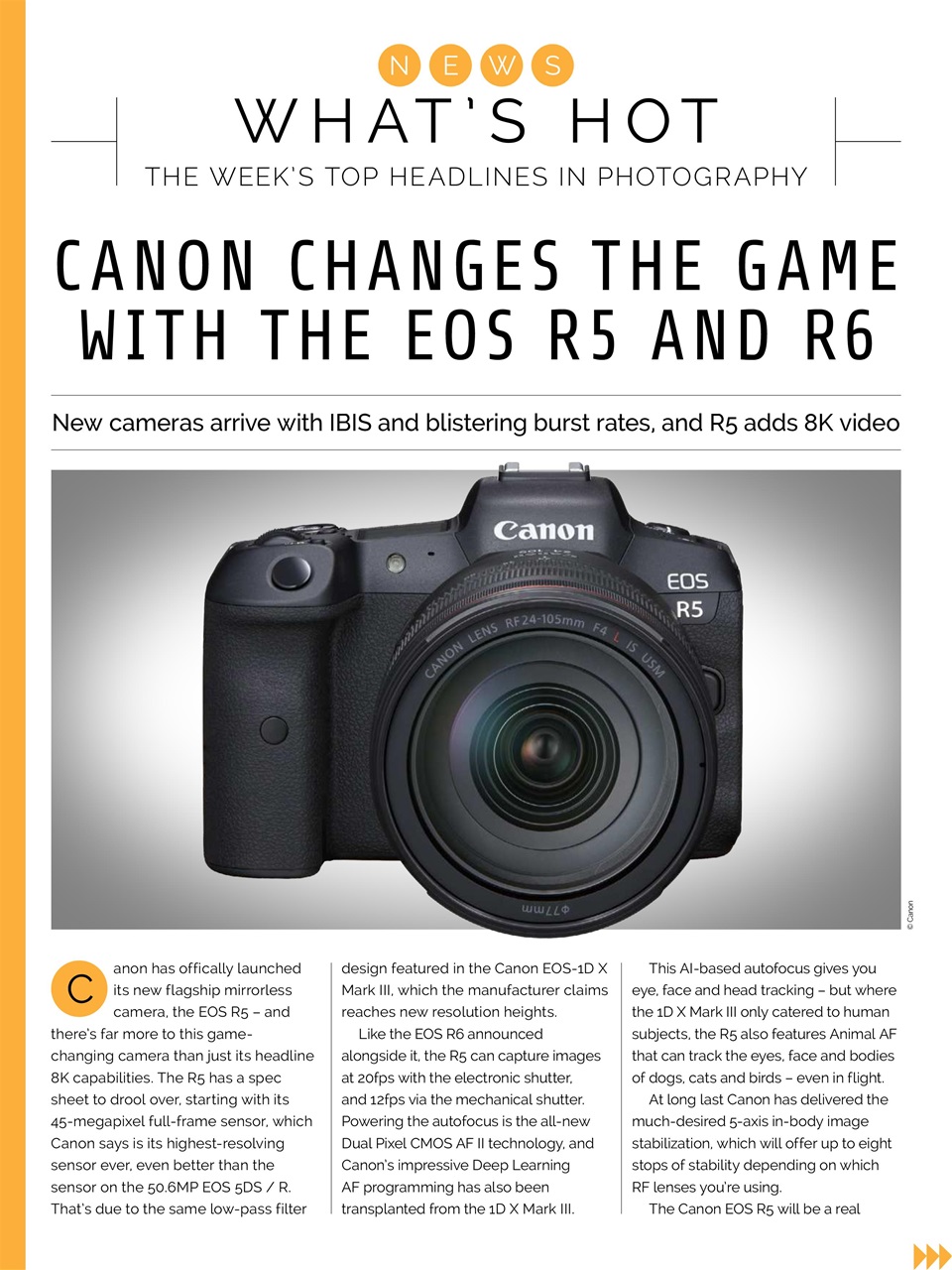 Photography Week Preview Pages