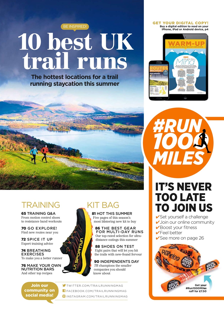 Trail Running Preview Pages