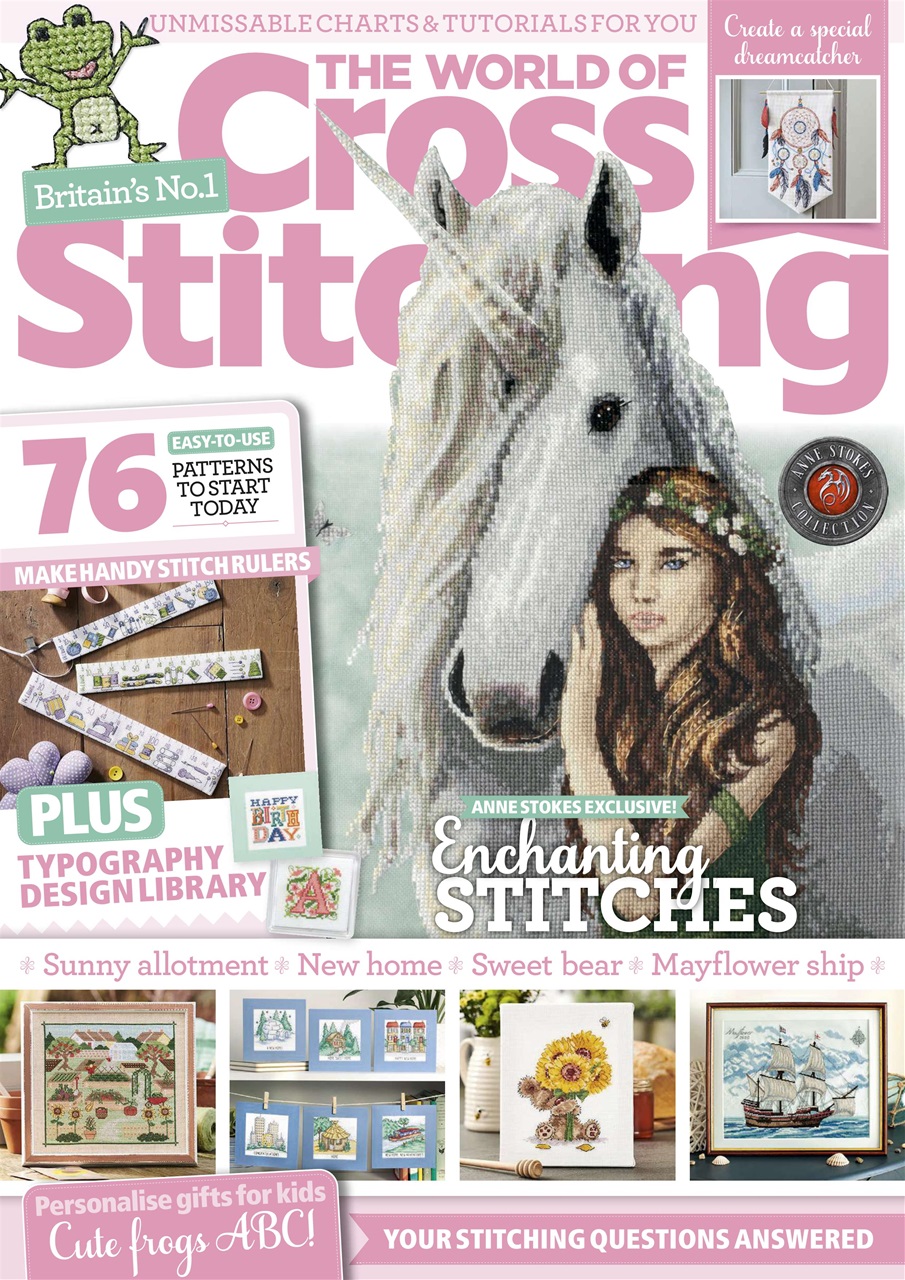 The World of Cross Stitching Preview Pages