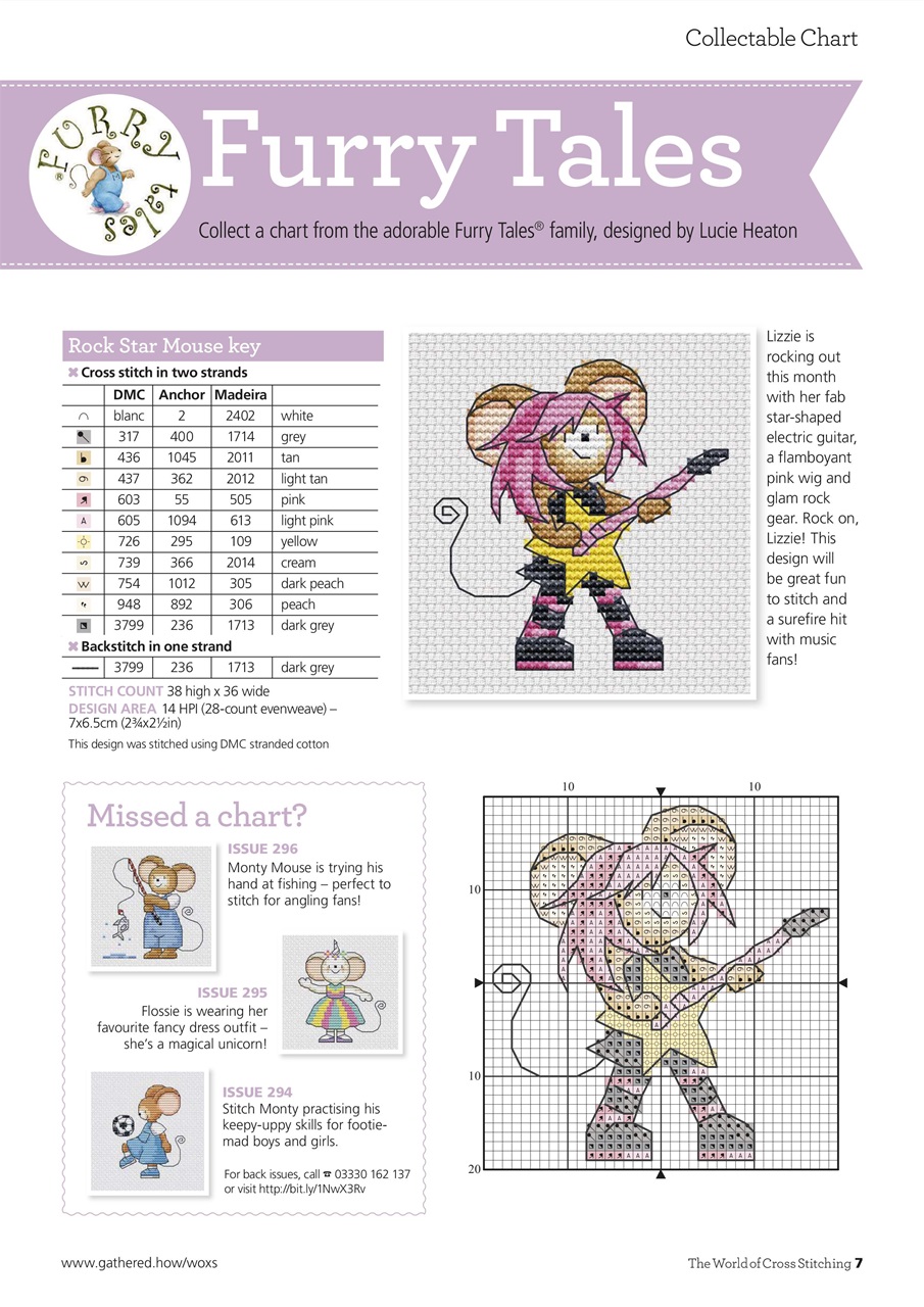 The World of Cross Stitching Preview Pages