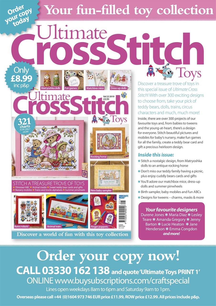 The World of Cross Stitching Preview Pages