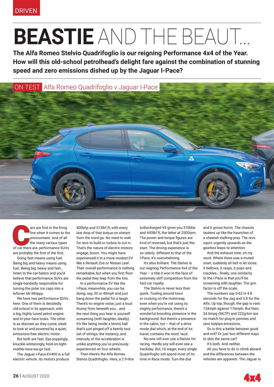 Overlander 4X4 Preview Pages