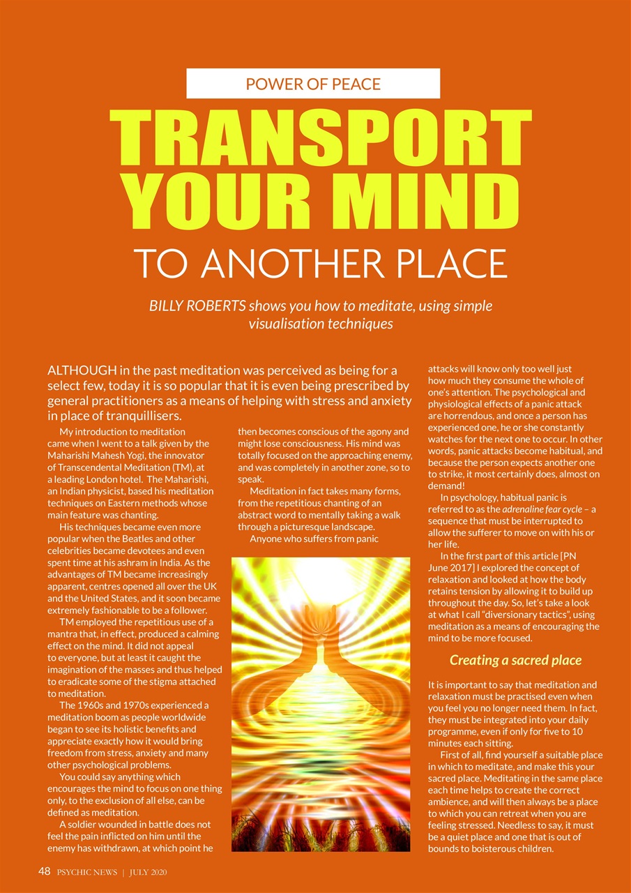 Psychic News Preview Pages