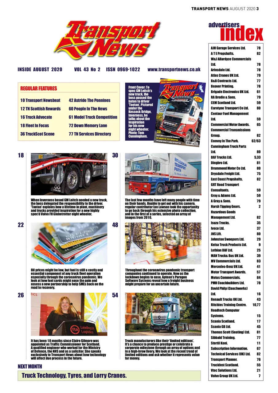 Transport News Preview Pages