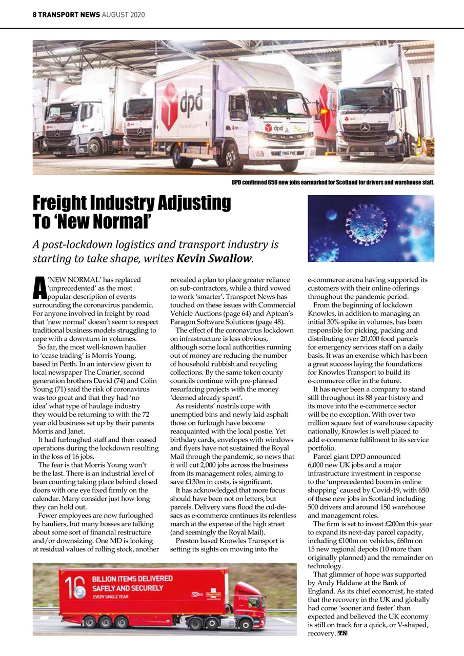 Transport News Preview Pages