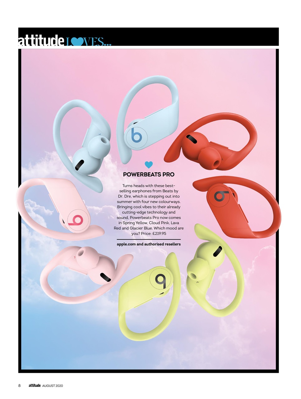 Attitude Preview Pages