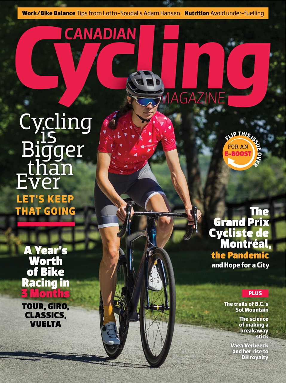 Canadian Cycling Magazine Preview Pages