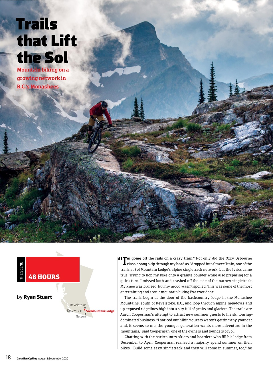 Canadian Cycling Magazine Preview Pages