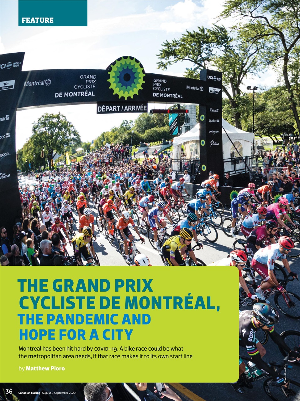 Canadian Cycling Magazine Preview Pages