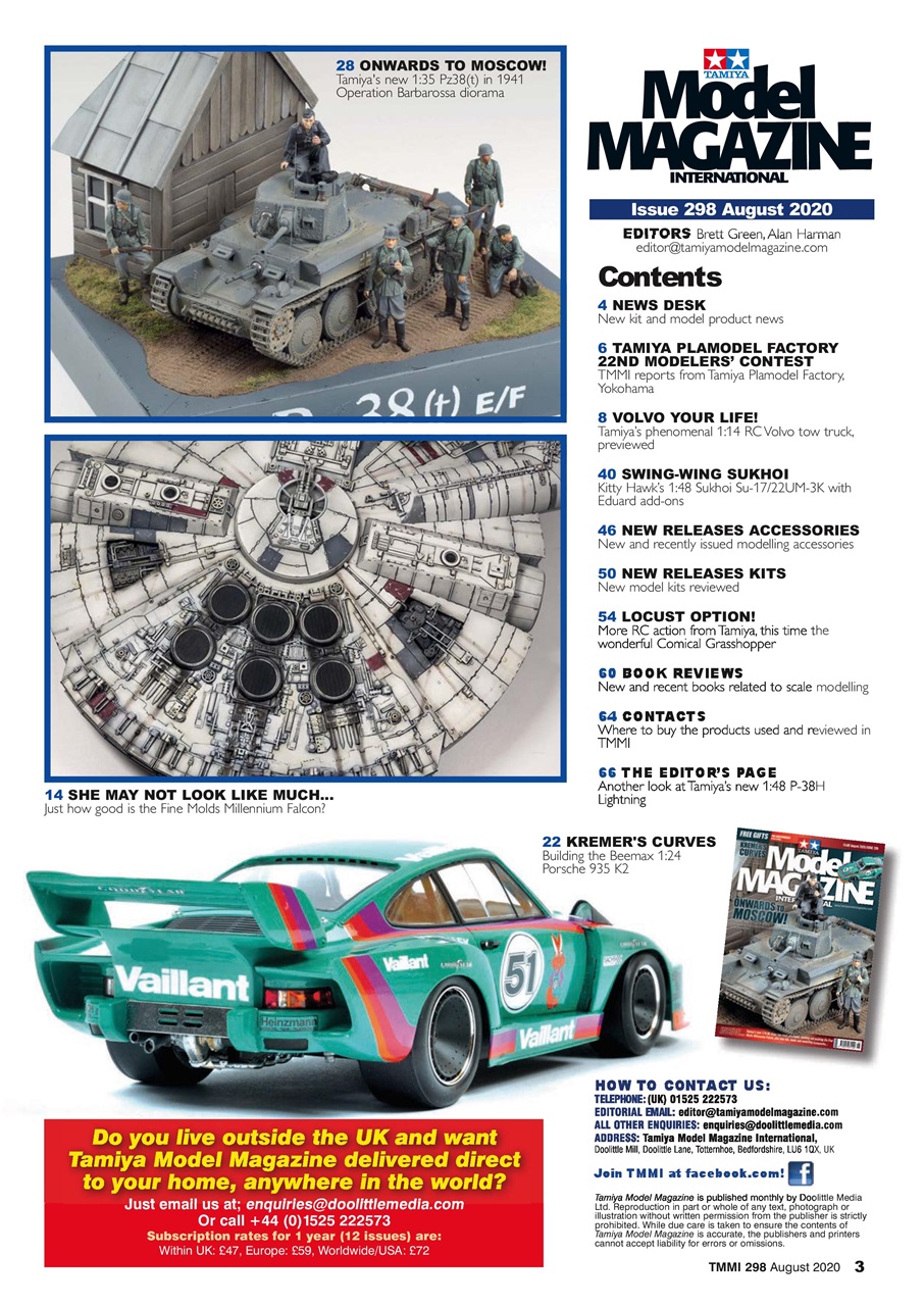Tamiya Model Magazine Preview Pages