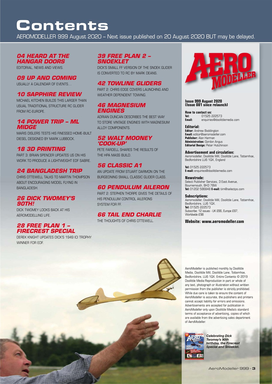 AeroModeller Preview Pages