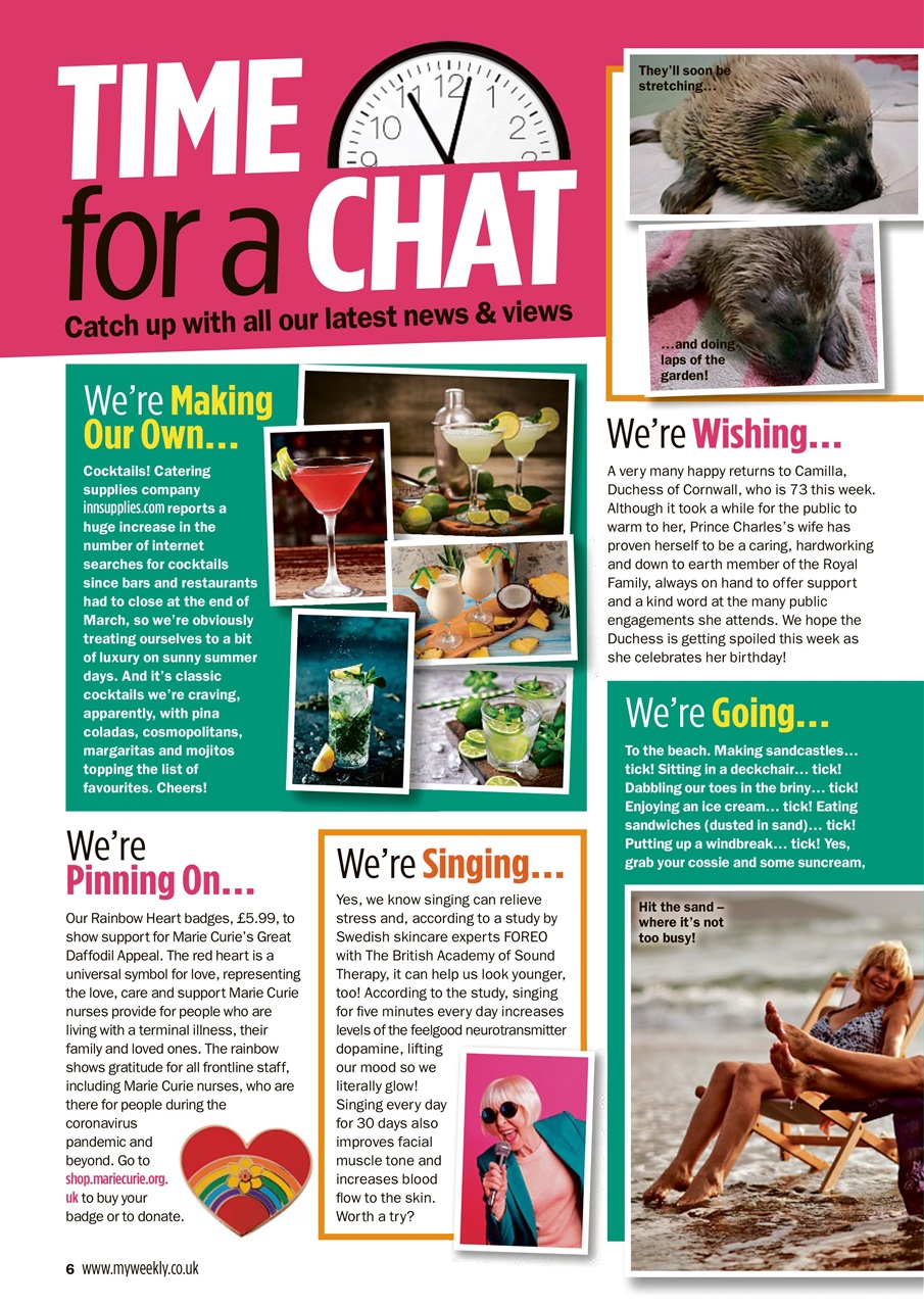 My Weekly Preview Pages