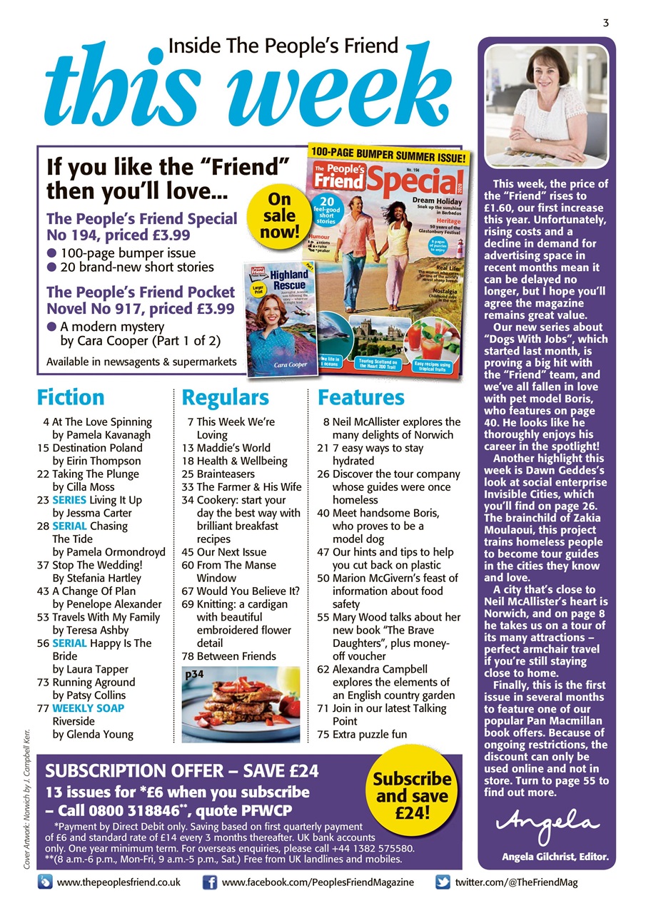 The People’s Friend Preview Pages