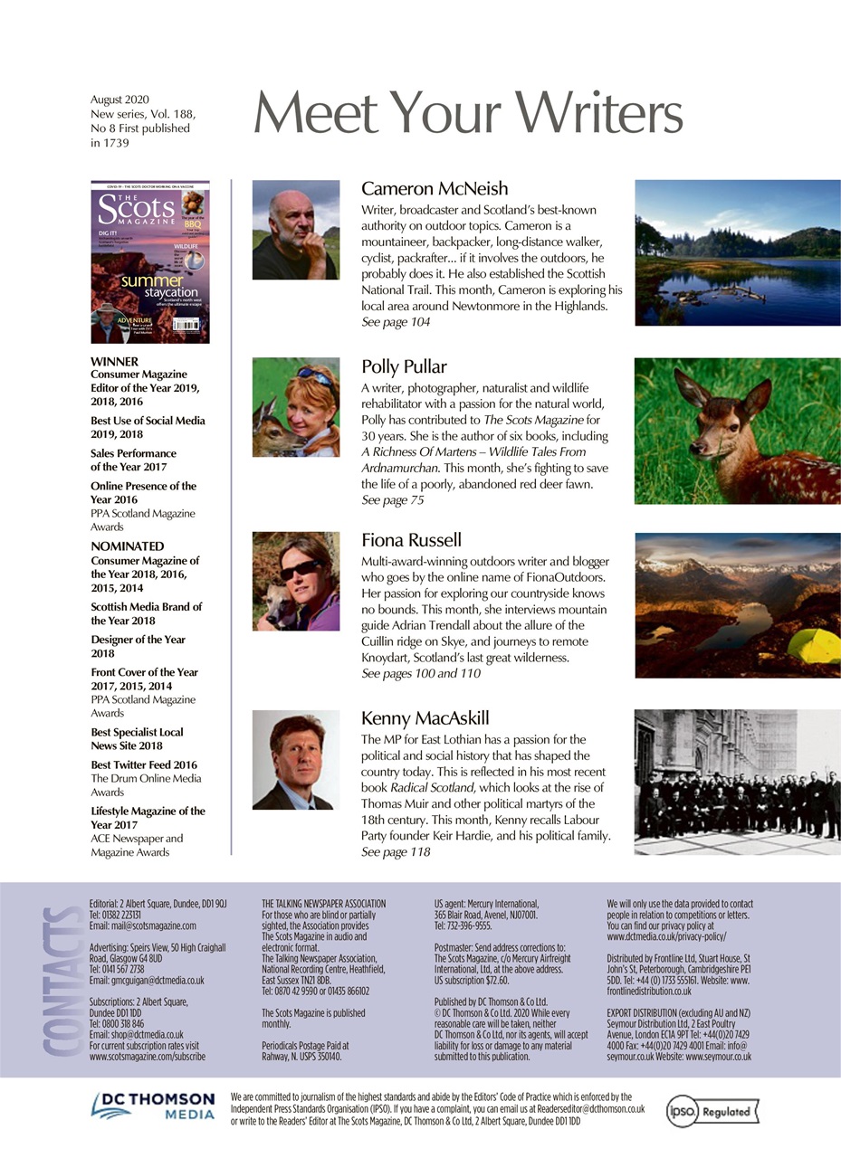 The Scots Magazine Preview Pages