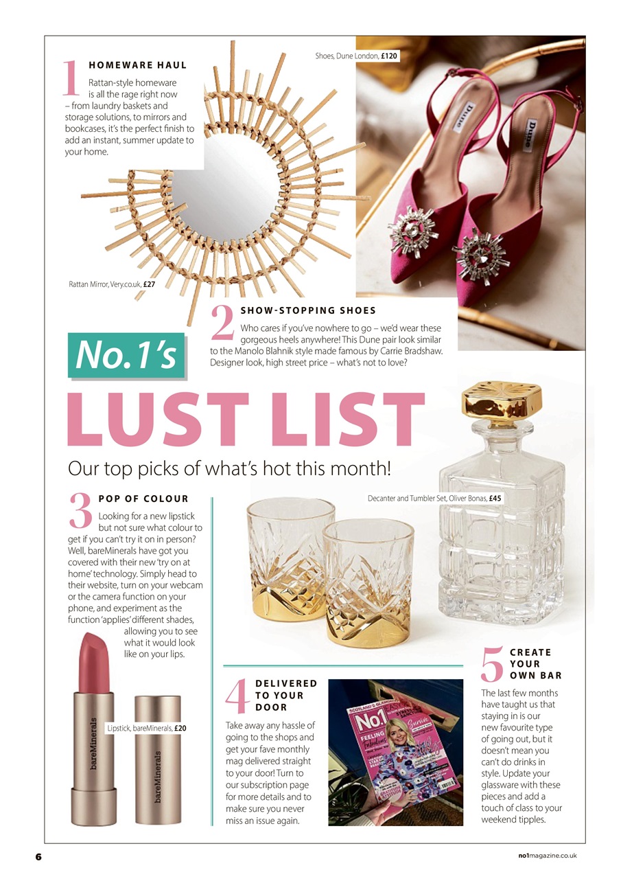 Number 1 Magazine Preview Pages