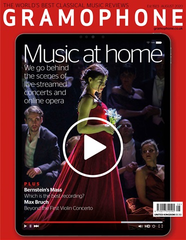 Gramophone issue August 2020