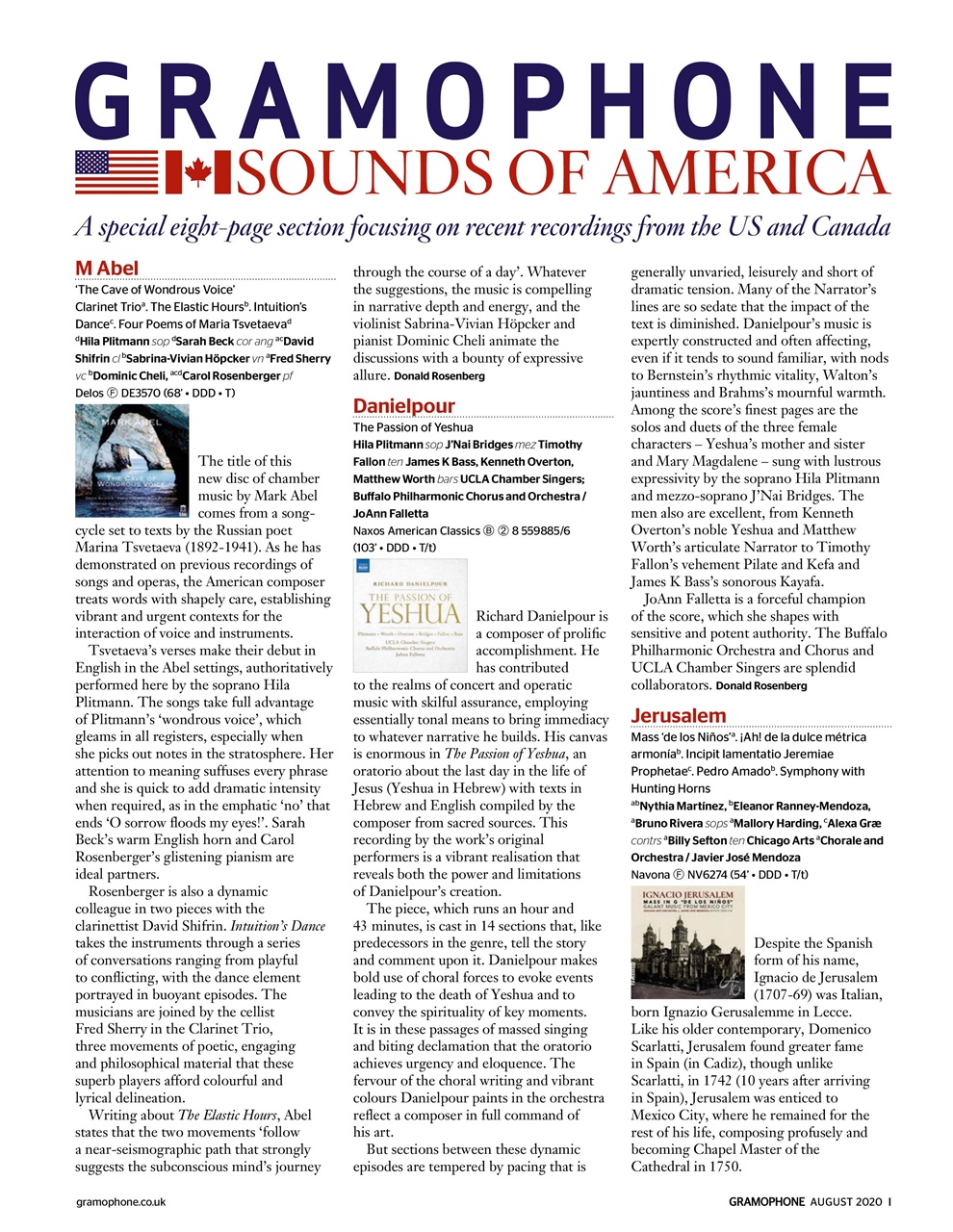 Gramophone Preview Pages