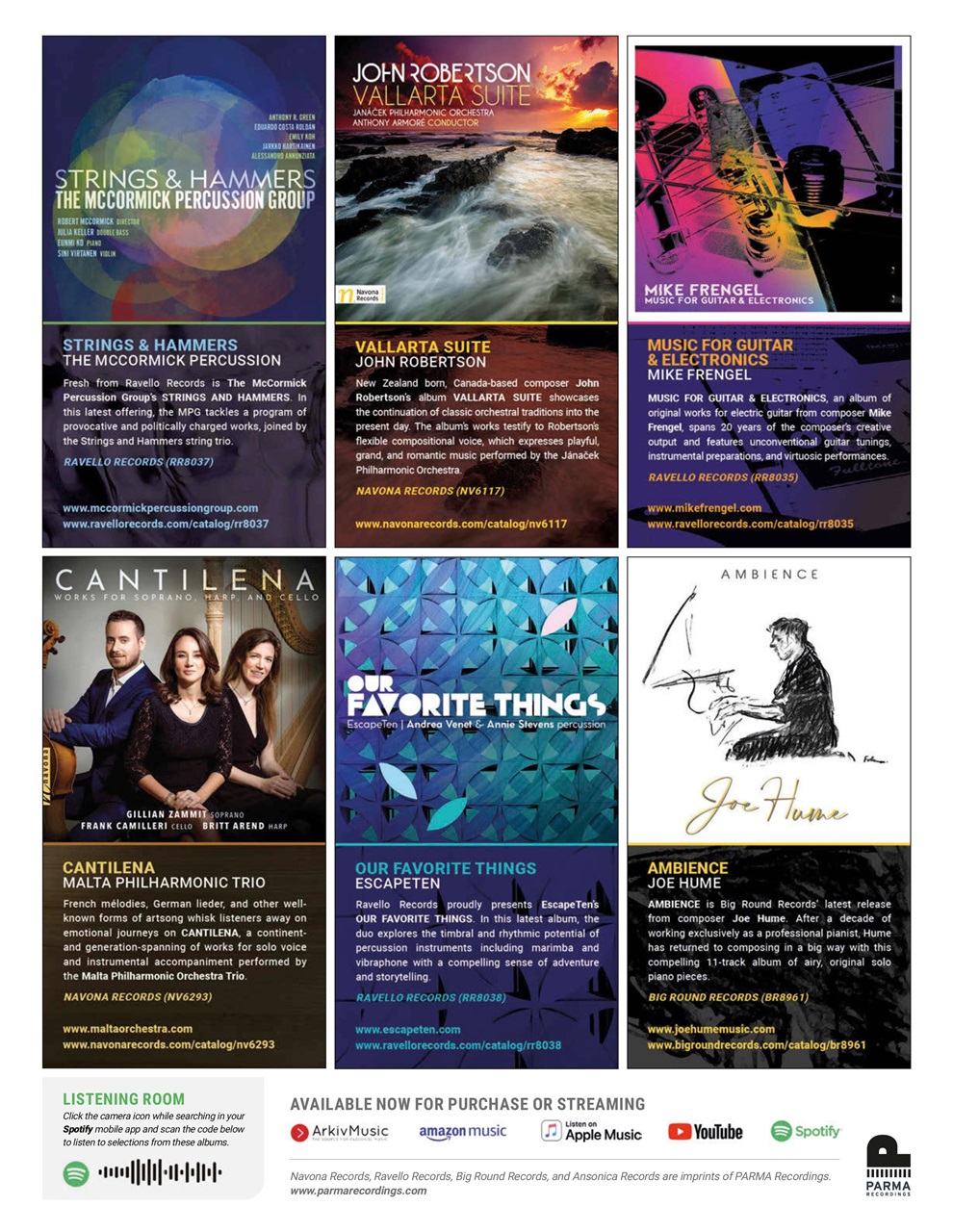 Gramophone Preview Pages