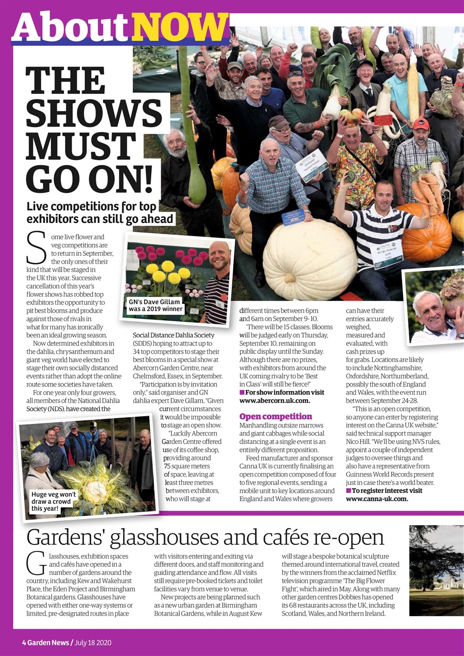 Garden News Preview Pages