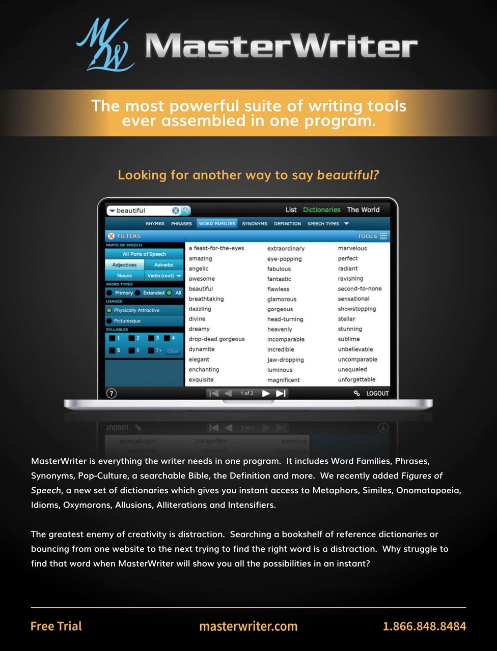 The Writer Preview Pages