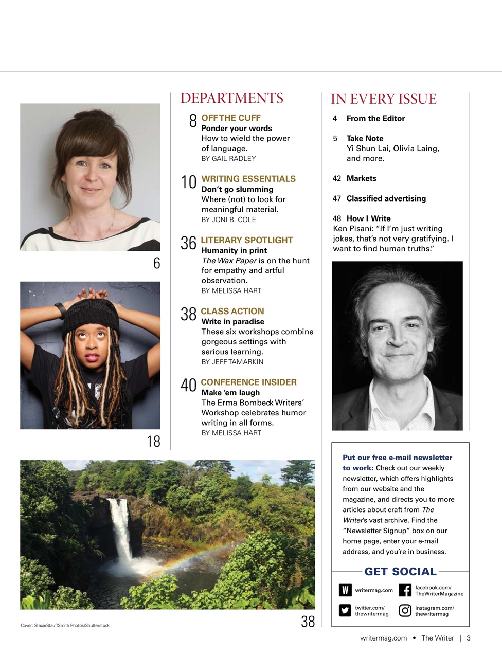 The Writer Preview Pages