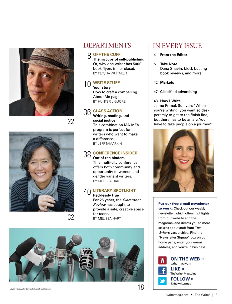 The Writer Preview Pages