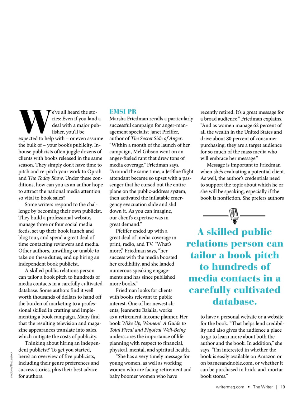 The Writer Preview Pages