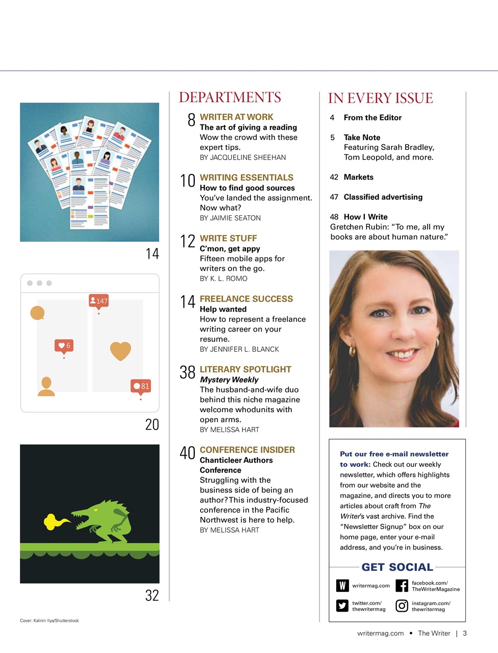 The Writer Preview Pages