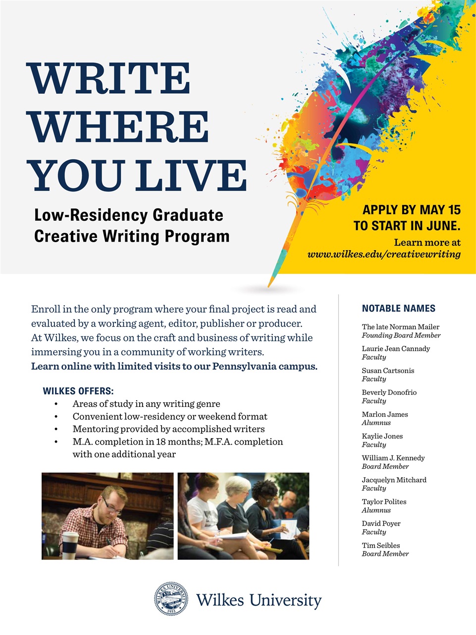 The Writer Preview Pages