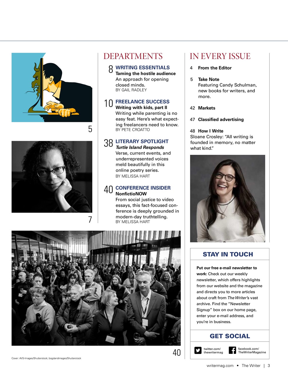 The Writer Preview Pages