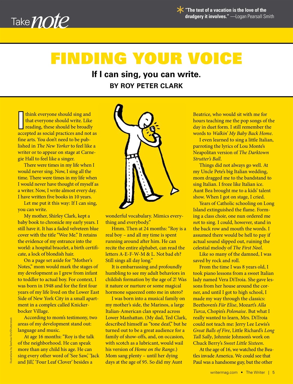 The Writer Preview Pages