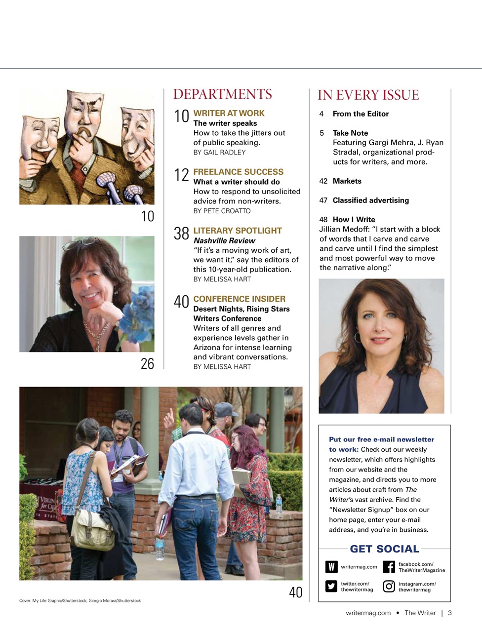 The Writer Preview Pages