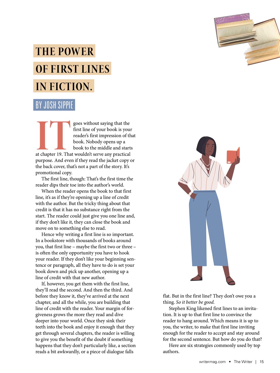 The Writer Preview Pages