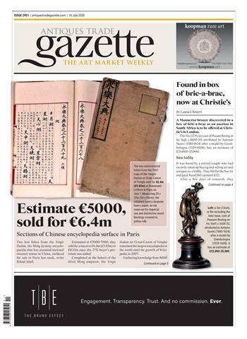 Antiques Trade Gazette issue 2451